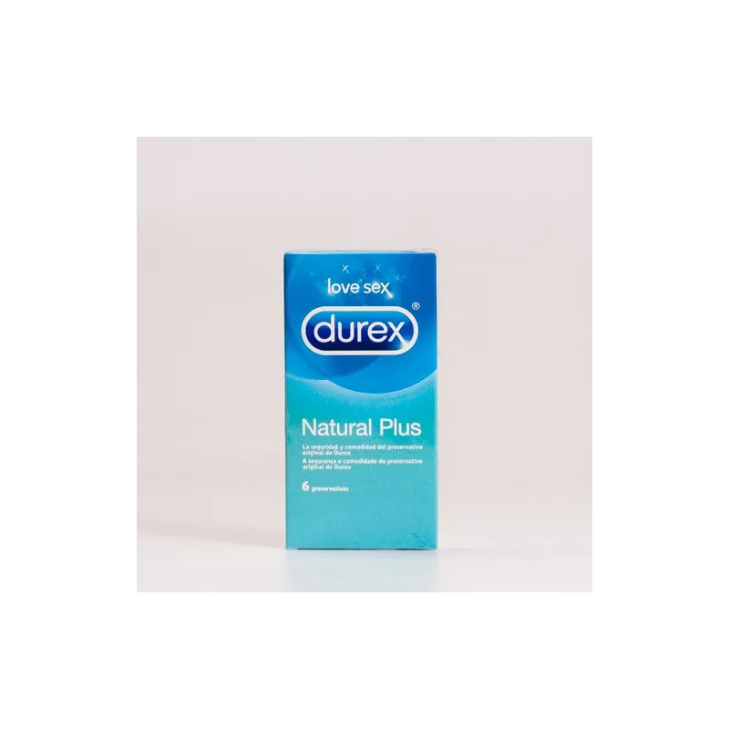 Durex Natural Plus, 6 Preservativos. Durex Natural Plus, 6 Preservativos.
