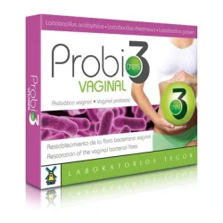 Tegor ProBio3 Vaginal 10 cápsulas | Farmacia Barata