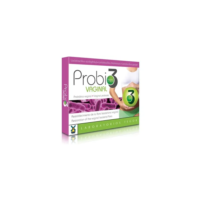 Tegor ProBio3 Vaginal 10 cápsulas | Farmacia Barata