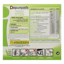 Pinisan Depurpatic 20 ampollas | Farmacia Barata