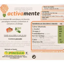 Pinisan Activa 30 cápsulas | Farmacia Barata Pinisan Activa 30 cápsulas | Farmacia Barata