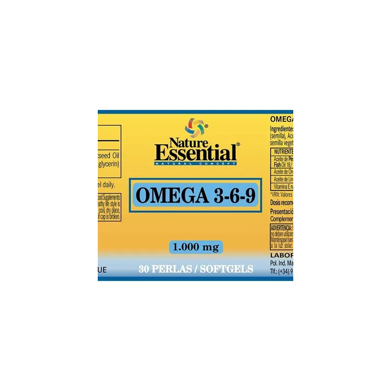 Nature Essential Omega 369 | Farmacia Barata