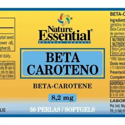 Nature Essential Betacaroteno 10.000 UI | Farmacia Barata