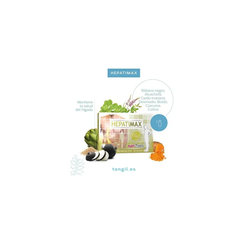 Tongil Nutriorgans Hepatimax | Farmacia Barata Tongil Nutriorgans Hepatimax | Farmacia Barata