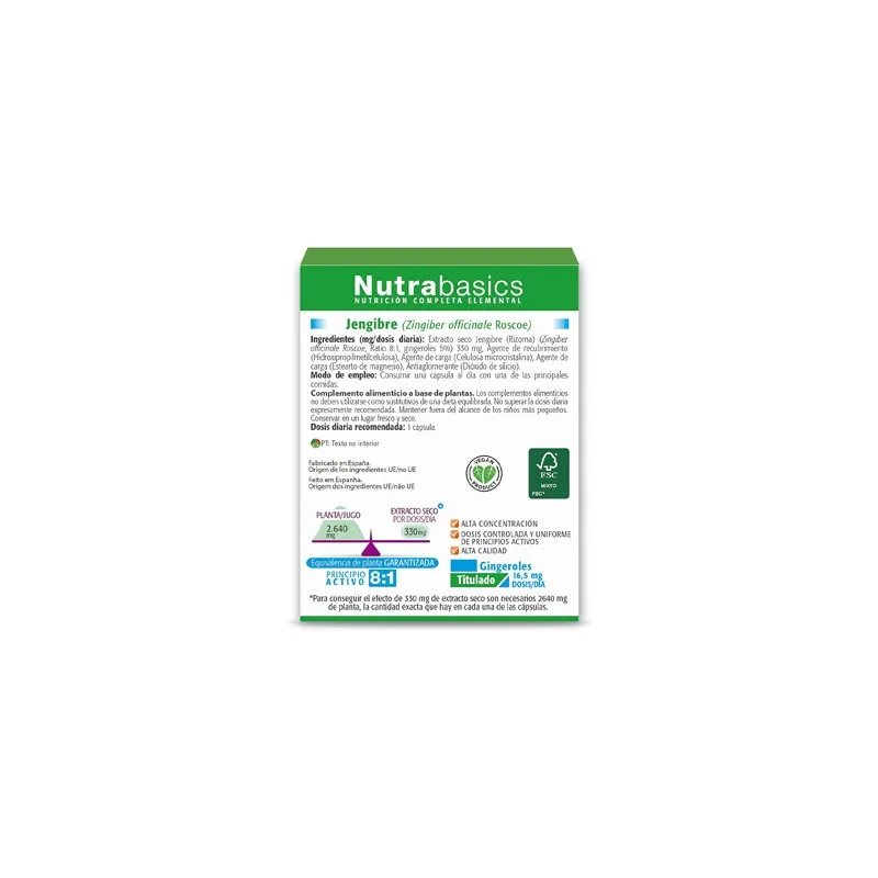 Drasanvi Jengibre 30 cápsulas | Farmacia Barata Drasanvi Jengibre 30 cápsulas | Farmacia Barata