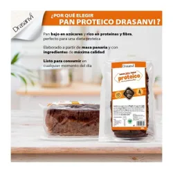 Pan Proteico 365g Drasanvi | Farmacia Barata Pan Proteico 365g Drasanvi | Farmacia Barata