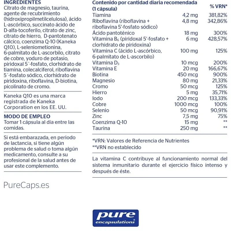 Pure Sport, 60 capsulas Pure Sport, 60 capsulas
