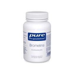 Pure Bromelina, 60 cápsulas vegetales