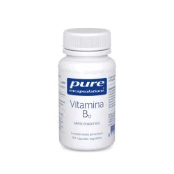 Pure Vitamina B12, 90 cápsulas vegetales