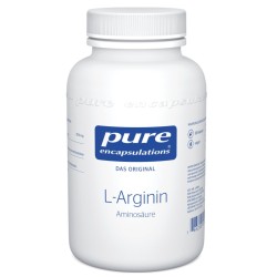 Pure L-Arginina, 60 cápsulas vegetales