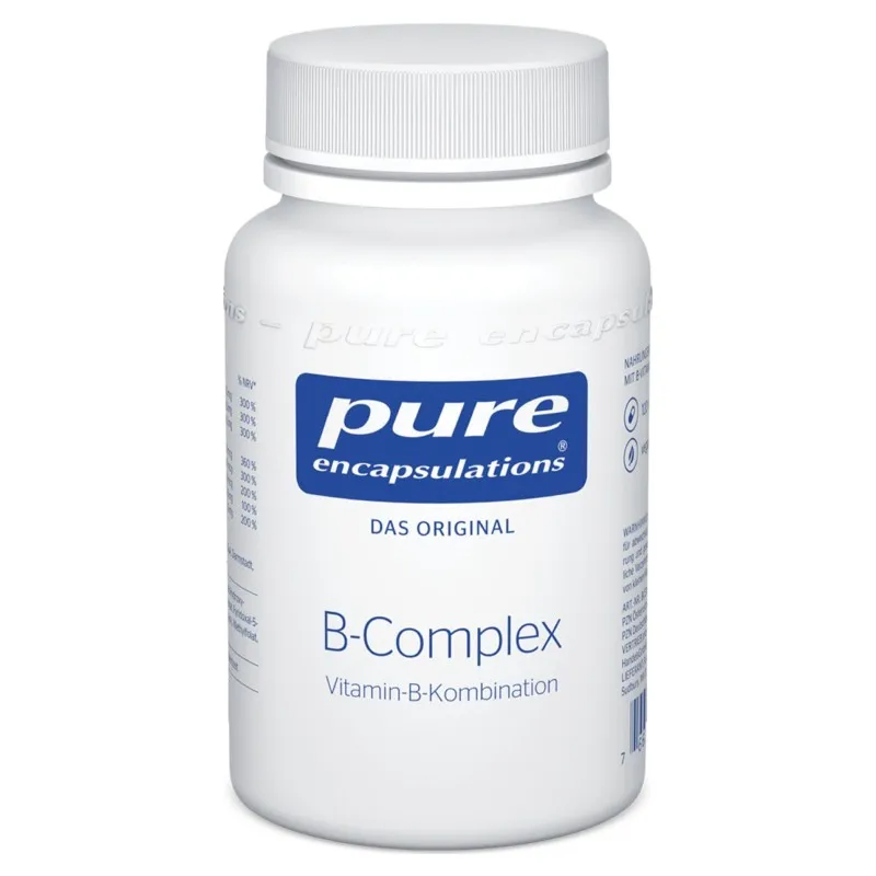 Pure Complejo-B Plus, 60 cápsulas vegetales Pure Complejo-B Plus, 60 cápsulas vegetales