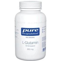 Pure L-Glutamina, 60 Cápsulas Vegetales