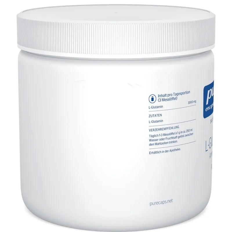 Pure L-Glutamina Polvo 186 gramos Pure L-Glutamina Polvo 186 gramos