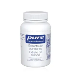 Pure Extractos de Arándanos, 60 Cápsulas Vegetales