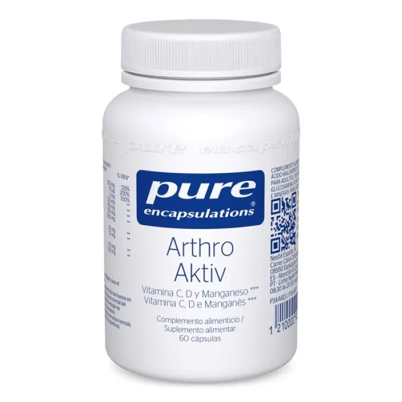 Pure Arthro Aktiv, 60 Cápsulas Pure Arthro Aktiv, 60 Cápsulas