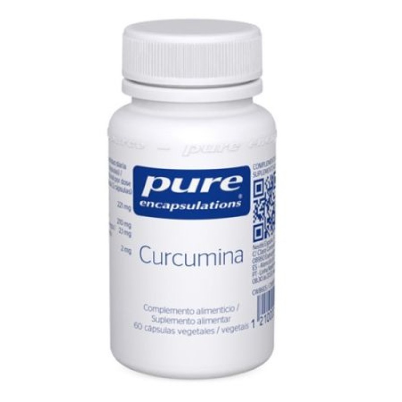 Pure Curcumina, 60 Cápsulas Vegetales
