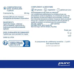 Pure CoQ10 con PQQ, 30 Cápsulas Vegetales