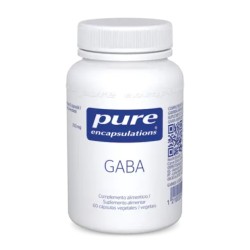 Pure GABA, 60 Cápsulas Vegetales