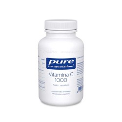Pure Vitamina C 1000, 90 Cápsulas Vegetales