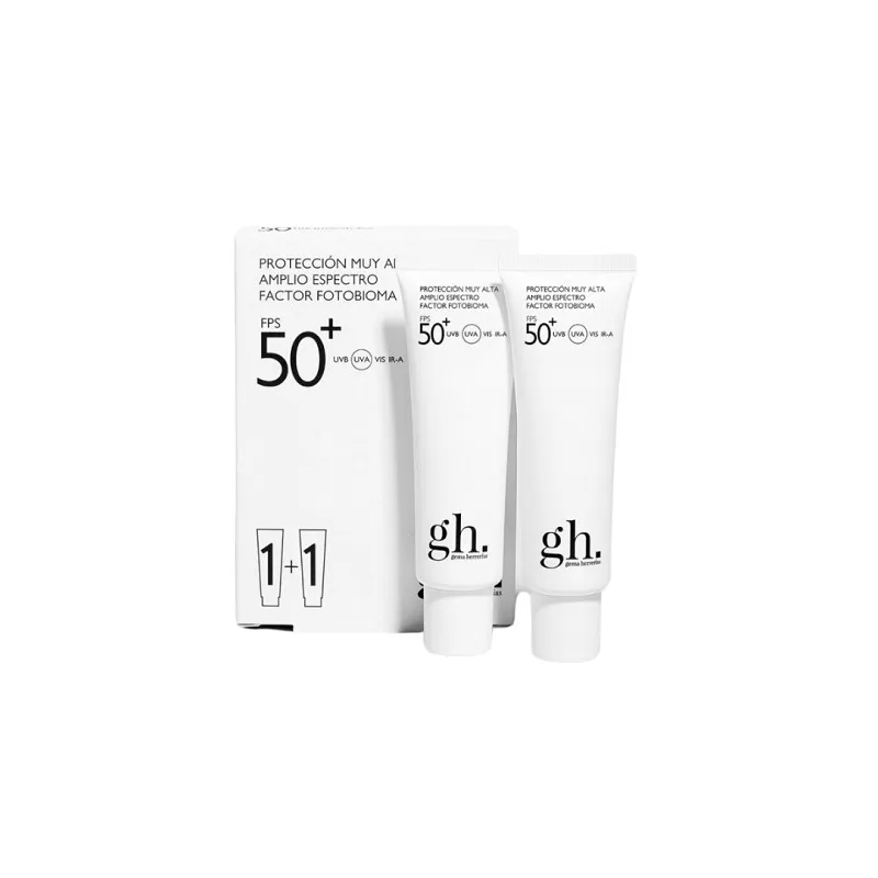 gh FPS50+ protección facial muy alta pack 1+1, 2x50ml gh FPS50+ protección facial muy alta pack 1+1, 2x50ml