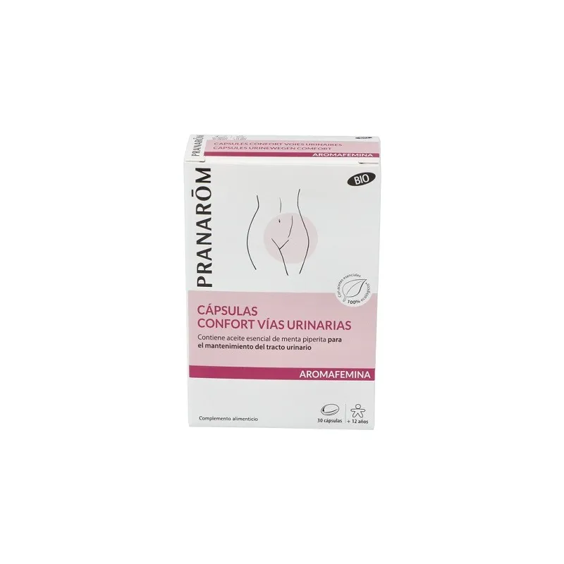 Pranarom Aromafemina Confort vías urinarias BIO, 30 cápsulas Pranarom Aromafemina Confort vías urinarias BIO, 30 cápsulas