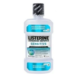Listerine advanced defence sensitive menta fresca colutorio, 500 ml