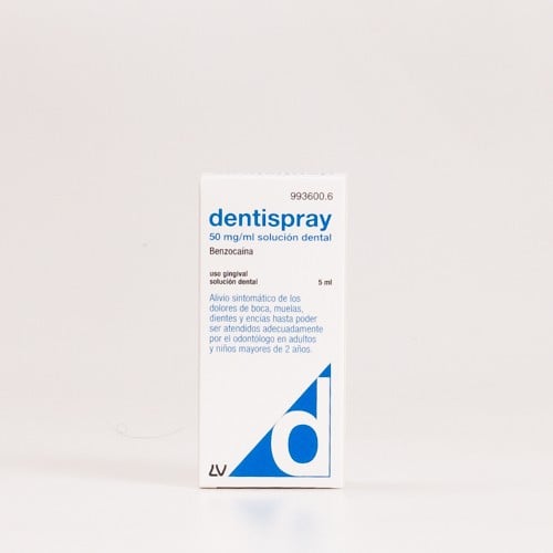 Dentispray 5% Solución, 5ml.