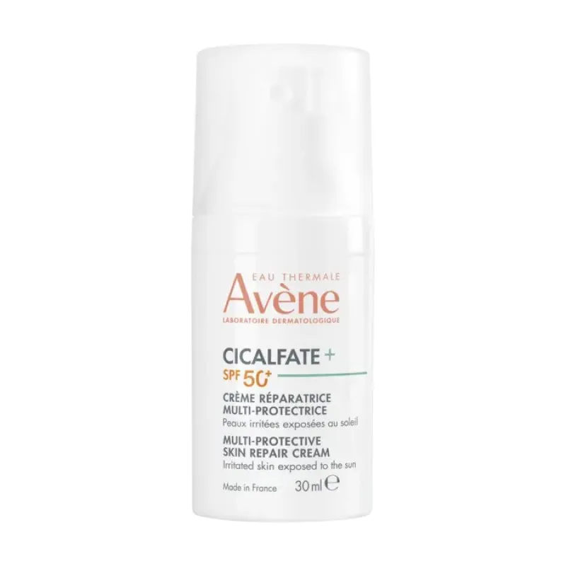 Avene Cicalfate SPF 50+ crema reparadora multiprotectora, 30 ml