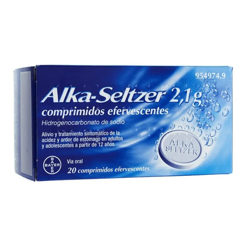 Alka-Seltzer 2,1 G 20 Comprimidos Efervescentes Alka-Seltzer 2,1 G 20 Comprimidos Efervescentes