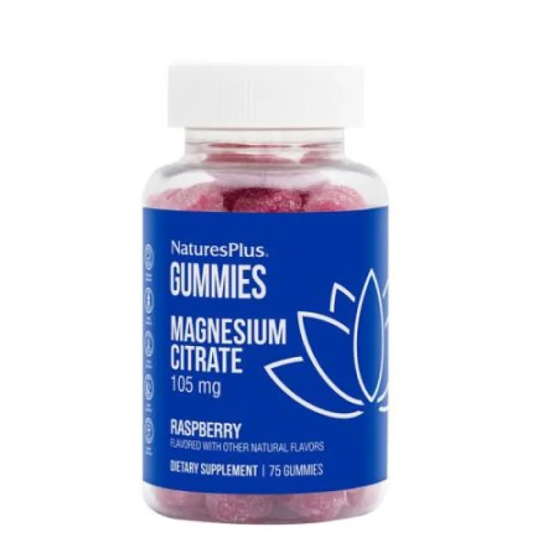 Natures Plus Magnesium Citrate, 75 gummies Natures Plus Magnesium Citrate, 75 gummies