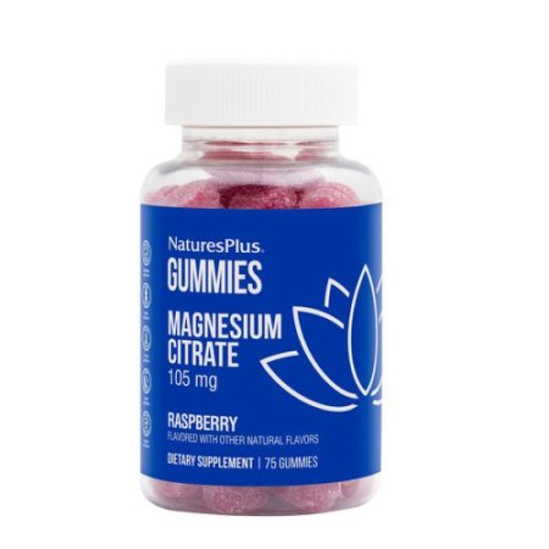 Natures Plus Magnesium Citrate, 75 gummies