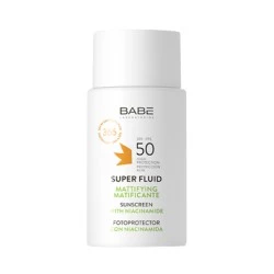 BABE Fotoprotector Super Fluido Matificante SPF50, 50 ml