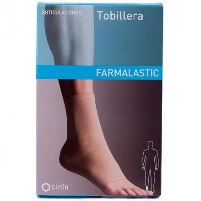 Farmalastic Tobillera Talla Mediana 21-24cm, 1 Unidad.