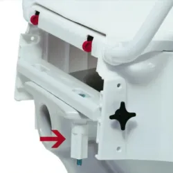 Elevador Wc Duro C/Tapa, Reposabrazos Invacare Elevador Wc Duro C/Tapa, Reposabrazos Invacare