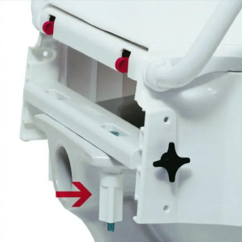 Elevador Wc Duro C/Tapa, Reposabrazos Invacare Elevador Wc Duro C/Tapa, Reposabrazos Invacare