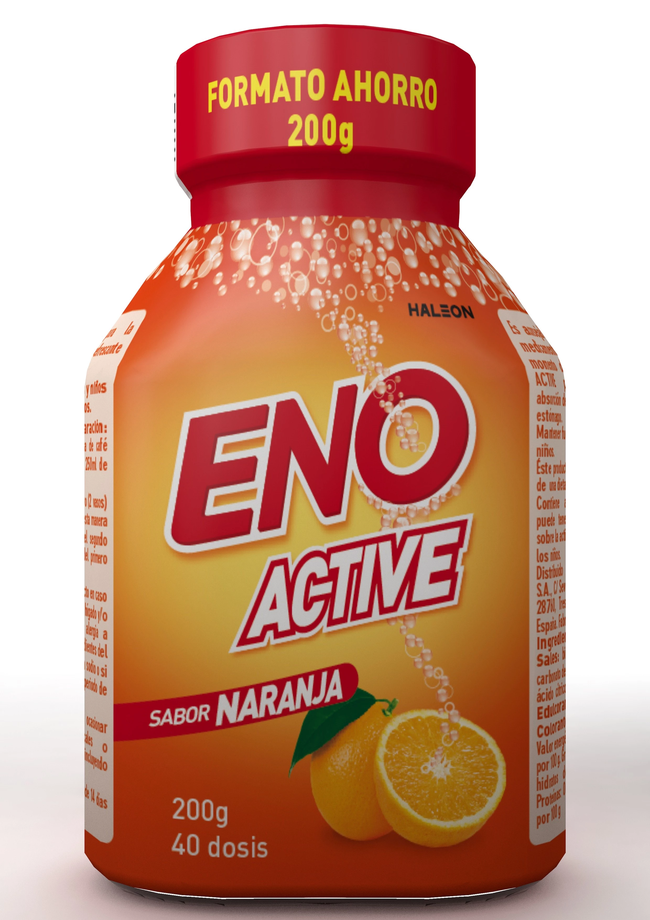 ENO sal de frutas naranja