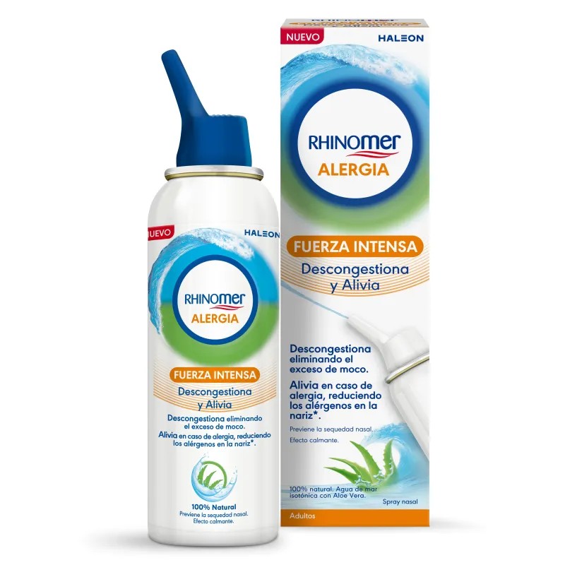 Rhinomer alergia fuerza intensa spray nasal, 100 ml