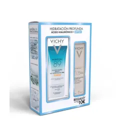 Vichy Mineral 89 Fluido Boost Hidratante 72h SPF 50+, 50 ml + Regalo Capital Soleil V-Age Daily SPF50+, 15 ml