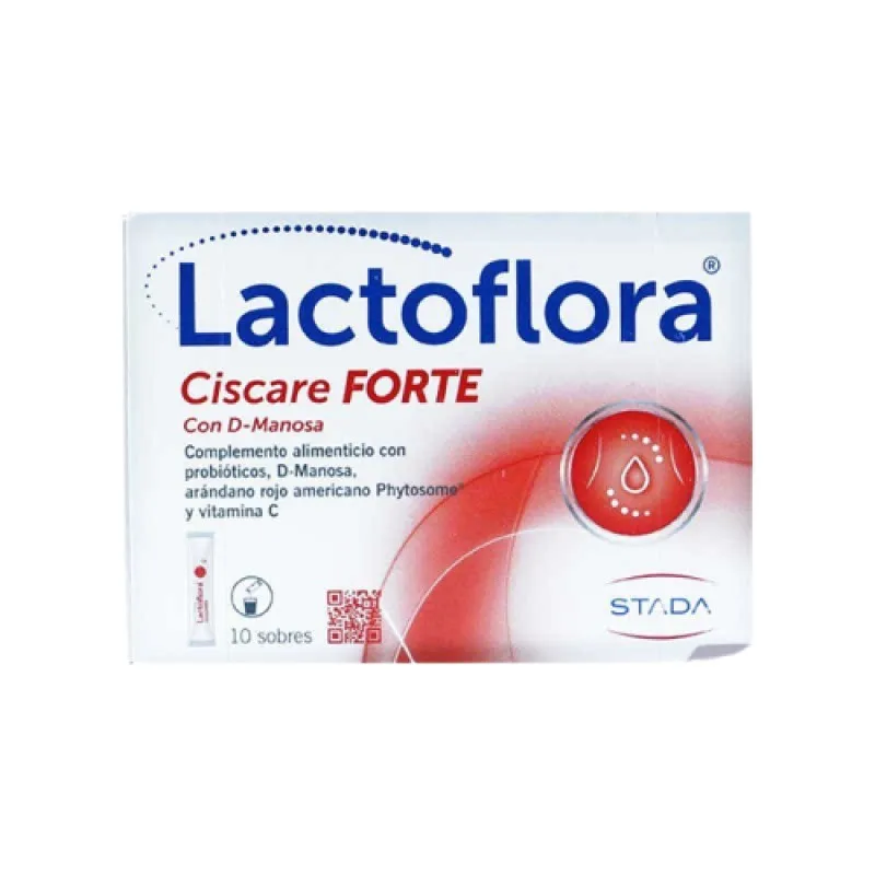 Lactoflora Ciscare Forte Sabor Limón, 10 sobres Lactoflora Ciscare Forte Sabor Limón, 10 sobres