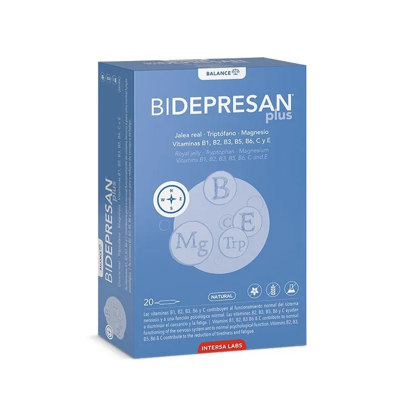 Intersa Bidepresan Plus, 20 ampollas Intersa Bidepresan Plus, 20 ampollas