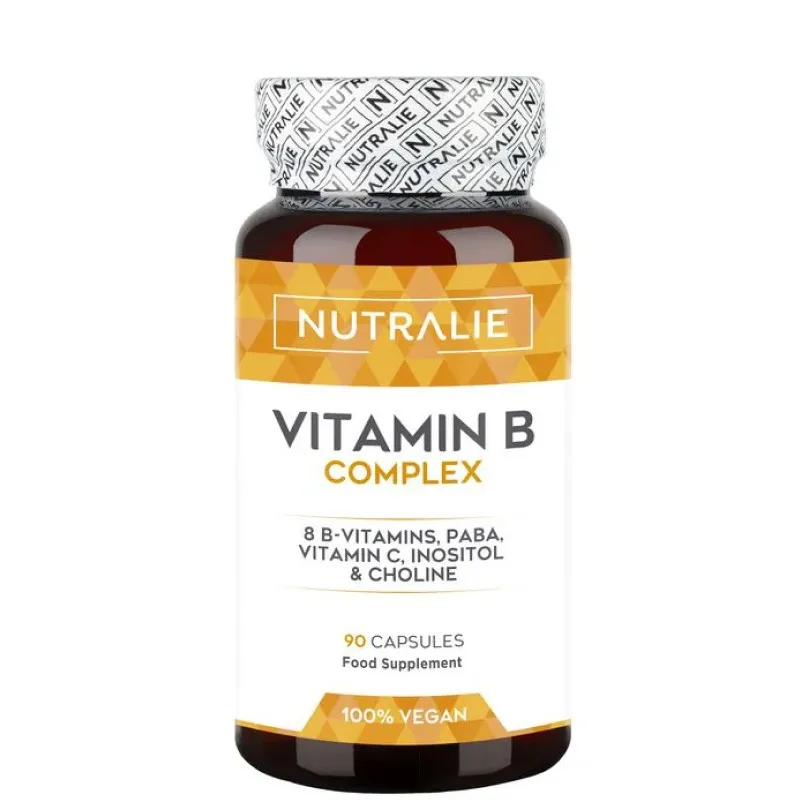 Nutralie Vitamina B Complex+Vit C+Colina+Inositol, 90 capsulas Nutralie Vitamina B Complex+Vit C+Colina+Inositol, 90 capsulas