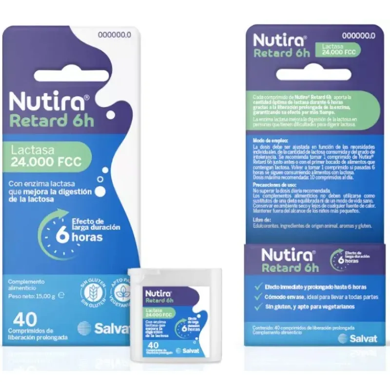 Nutira Retard 6h, 40 Comprimidos Liberacion Prolongada