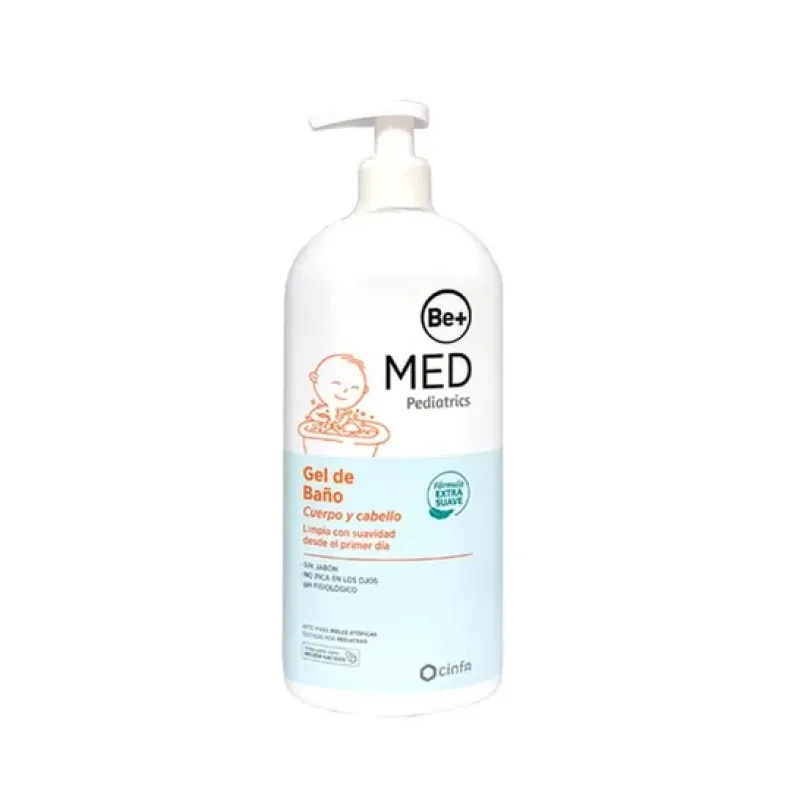 BE+ Med Pediatrics Gel de Baño, 500ml BE+ Med Pediatrics Gel de Baño, 500ml