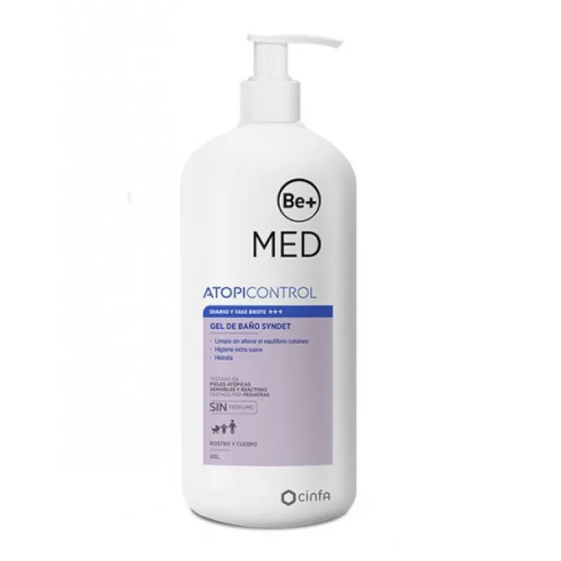 BE+ Med Atopicontrol Gel Baño Syndet, 400ml BE+ Med Atopicontrol Gel Baño Syndet, 400ml