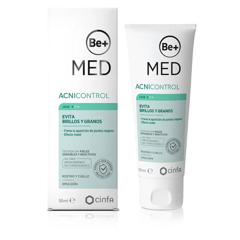 BE+ Med Acnicontrol Evita Brillos y Granos, 50 ml BE+ Med Acnicontrol Evita Brillos y Granos, 50 ml