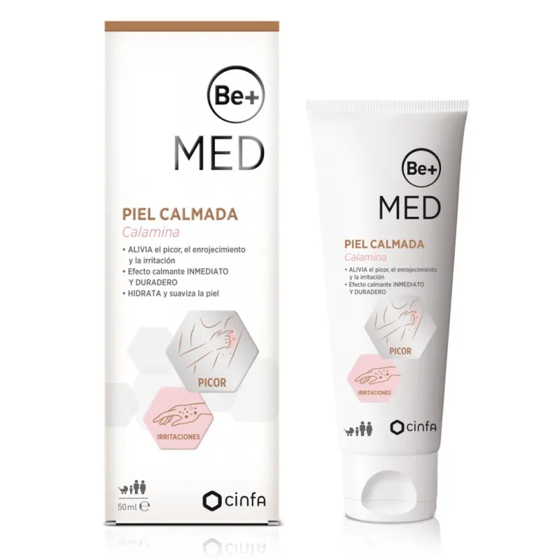 BE+ Med Piel Calmada Calamina Crema, 50ml BE+ Med Piel Calmada Calamina Crema, 50ml