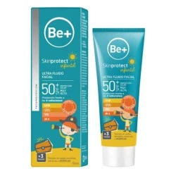 BE+ Skinprotect Infantil Ultra Fluido Facial SPF50+, 50 ml