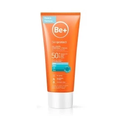 BE+ Skinprotect Gel Crema Corpora-Facial SPF50+, 100 ml