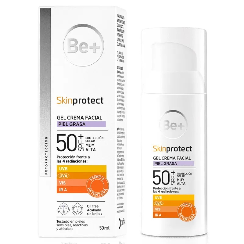 BE+ Skinprotect Piel Grasa Acneica SPF50+, 50 ml BE+ Skinprotect Piel Grasa Acneica SPF50+, 50 ml