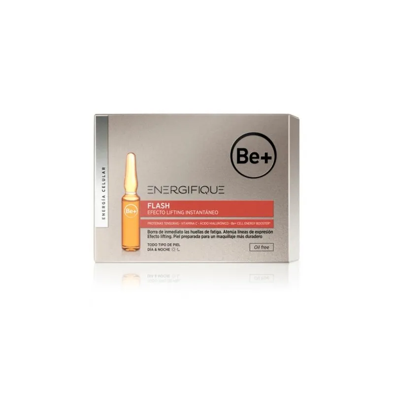 BE+ Energifique ampollas efecto flash, 5 ampollas de 2 ml BE+ Energifique ampollas efecto flash, 5 ampollas de 2 ml